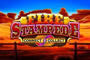 Slot Fire Stampede mit brennender Savannen-Atmosphäre