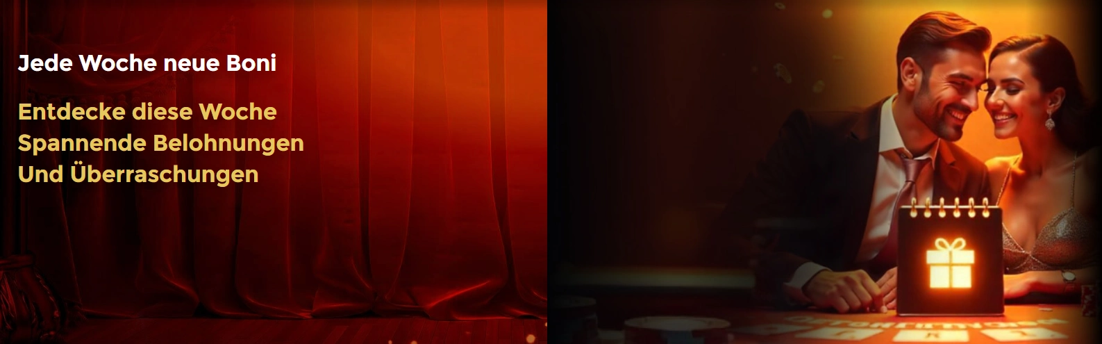 Werbebanner für das Unique Online Casino