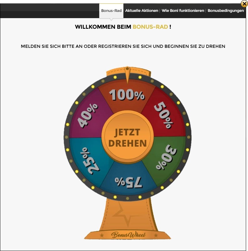 Promotionen und Sonderaktionen bei Unique Casino